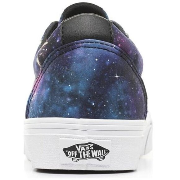 Vans Womens Ward Galaxy Skate Sneakers W5.5 Color Galaxy/Multi/White - Picture 3 of 4